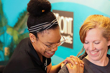 The Joint Chiropractic Columbia Patient Adjustment