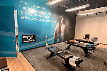 The Joint Chiropractic Midtown Houston Adjustment Bay