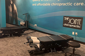 The Joint Chiropractic Christiansburg Adjustment Bay