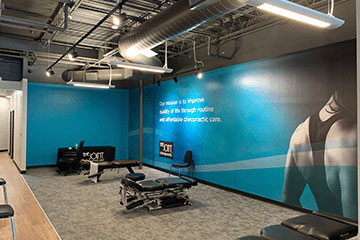 The Joint Chiropractic Westheimer at Gessner Adjustment Bay