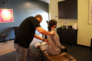 The Joint Chiropractic Huntington Beach West Patient Adjustment 