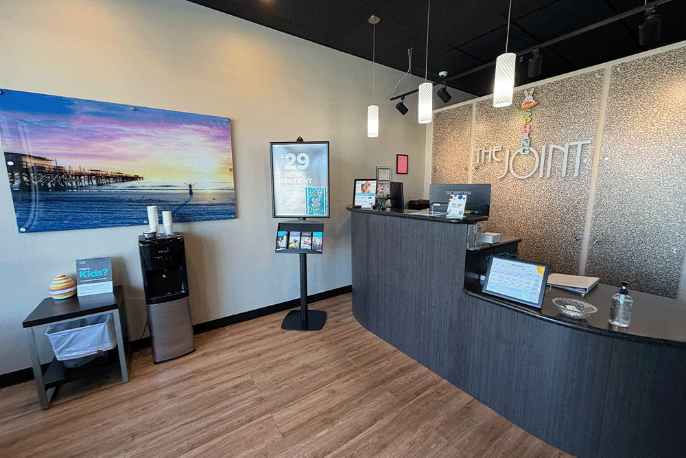 The Joint Chiropractic Flowery Branch Front Lobby