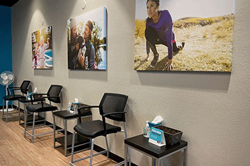The Joint Chiropractic Monrovia Adjustment Bay Seating 
