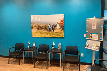 The Joint Chiropractic Christiansburg Front Lobby