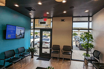 The Joint Chiropractic Valley Ranch Front Lobby