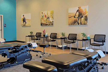 The Joint Chiropractic Saratoga Springs Adjustment Bay