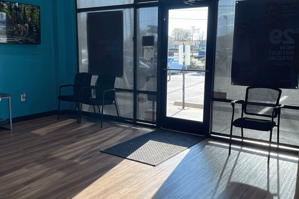 The Joint Chiropractic Heights Front Lobby