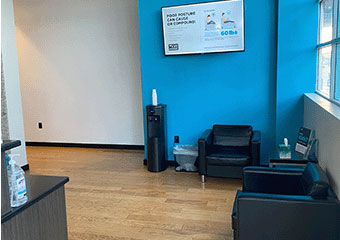 The Joint Chiropractic Midtown Crossing Front Lobby