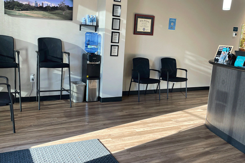 The Joint Chiropractic Heights Front Lobby