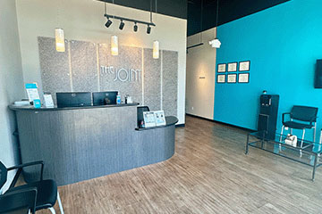 The Joint Chiropractic Clift Farm Front Lobby