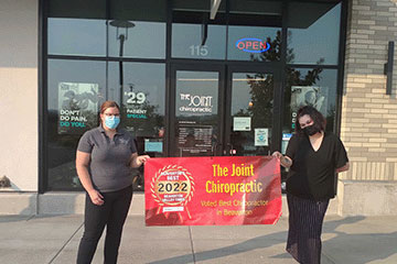 The Joint Chiropractic Cedar Hills Voted Best Chiropractor in Beaverton 2022