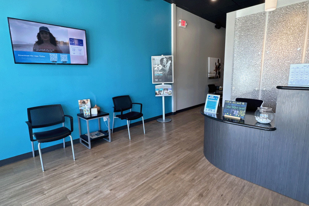 The Joint Chiropractic Tucker Front Lobby