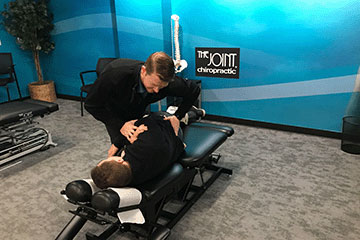 The Joint Chiropractic Newburgh Patient Adjustment 