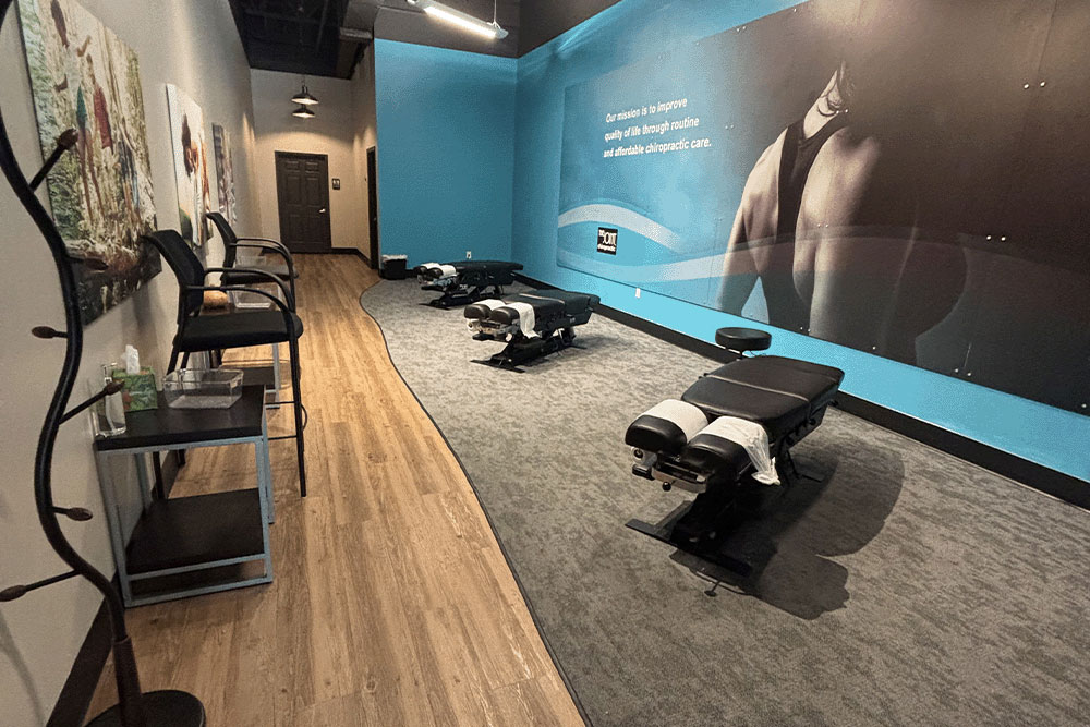 The Joint Chiropractic Buford Mall of Georgia Adjustment Bay