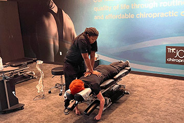 The Joint Chiropractic Plantation Patient Adjustment