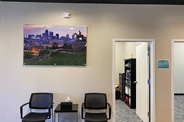 The Joint Chiropractic Prairie Village Lobby