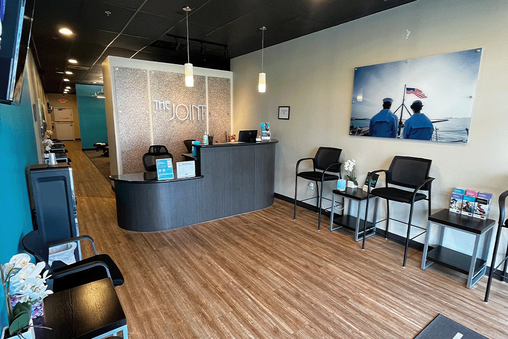 The Joint Chiropractic Gainesville Front Lobby