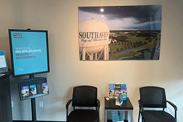 The Joint Chiropractic Southaven Front Lobby