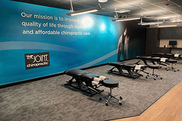 The Joint Chiropractic Spartanburg East Adjustment Bay