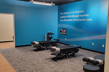 The Joint Chiropractic Robinson Township Adjustment Bay