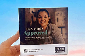 The Joint Chiropractic Bellevue is FSA and HSA Approved