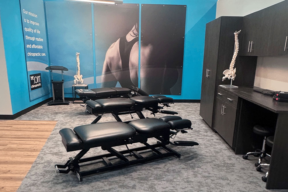 The Joint Chiropractic Westbury Adjustment Bay