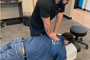 The Joint Chiropractic Marbach Patient Adjustment