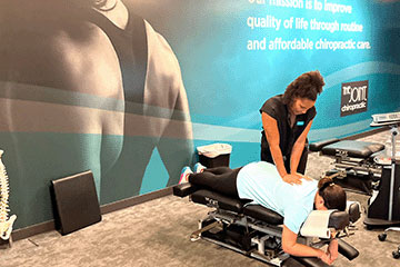 The Joint Chiropractic Coral Springs Patient Adjustment