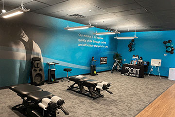 The Joint Chiropractic Regency Centre Adjustment Bay