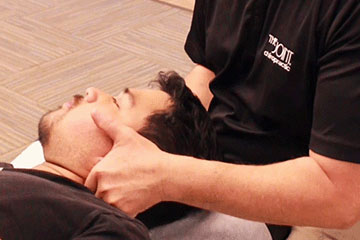 The Joint Chiropractic Renton Patient Adjustment