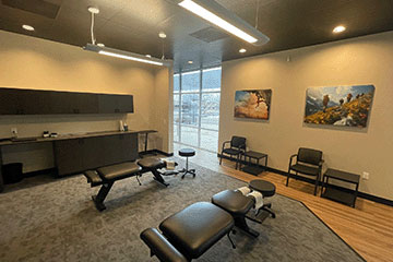 The Joint Chiropractic Lafayette CO Adjustment Bay