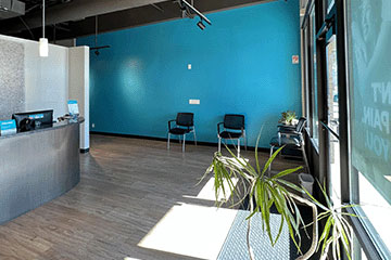 The Joint Chiropractic Cottonwood Heights Front Lobby