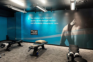 The Joint Chiropractic Meyerland Adjustment Bay