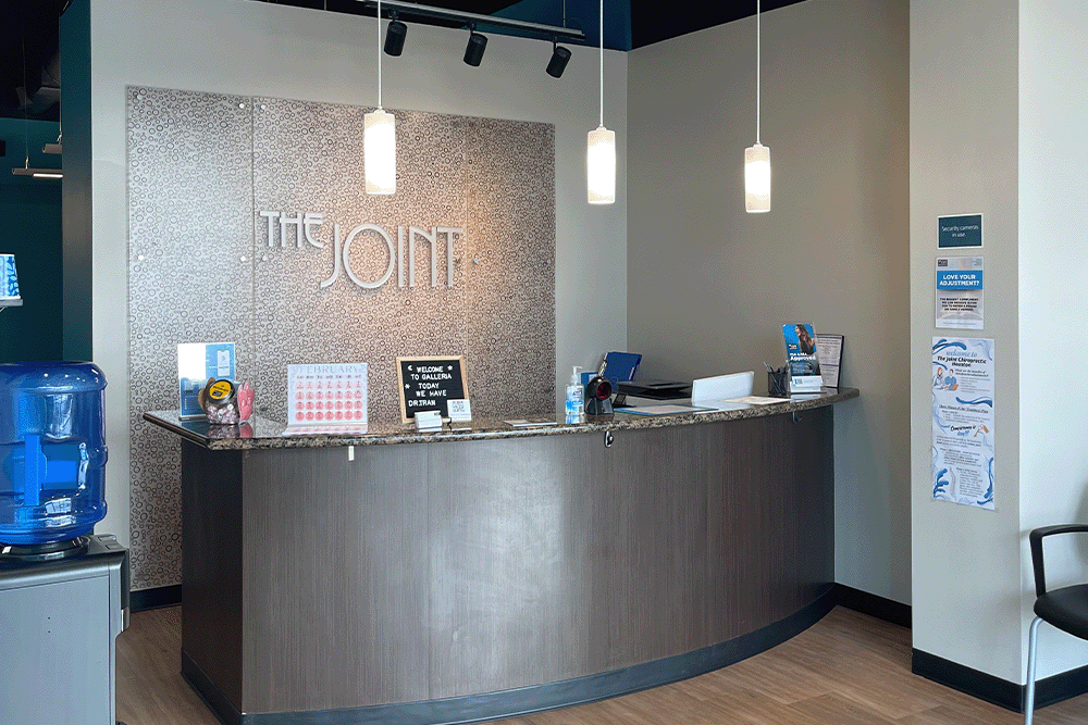 The Joint Chiropractic Galleria Front Desk
