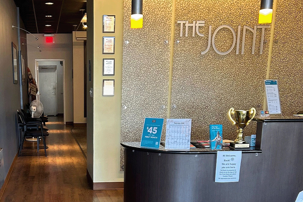The Joint Chiropractic New Tampa Center Front Lobby
