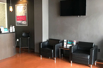 The Joint Chiropractic Shadow Creek Front Lobby