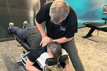 The Joint Chiropractic Greenwood IN Patient Adjustment