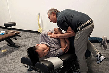The Joint Chiropractic Copperfield Patient Adjustment