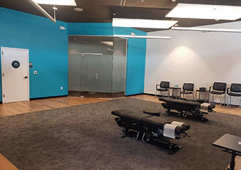 The Joint Chiropractic Midtown Crossing Adjustment Bay