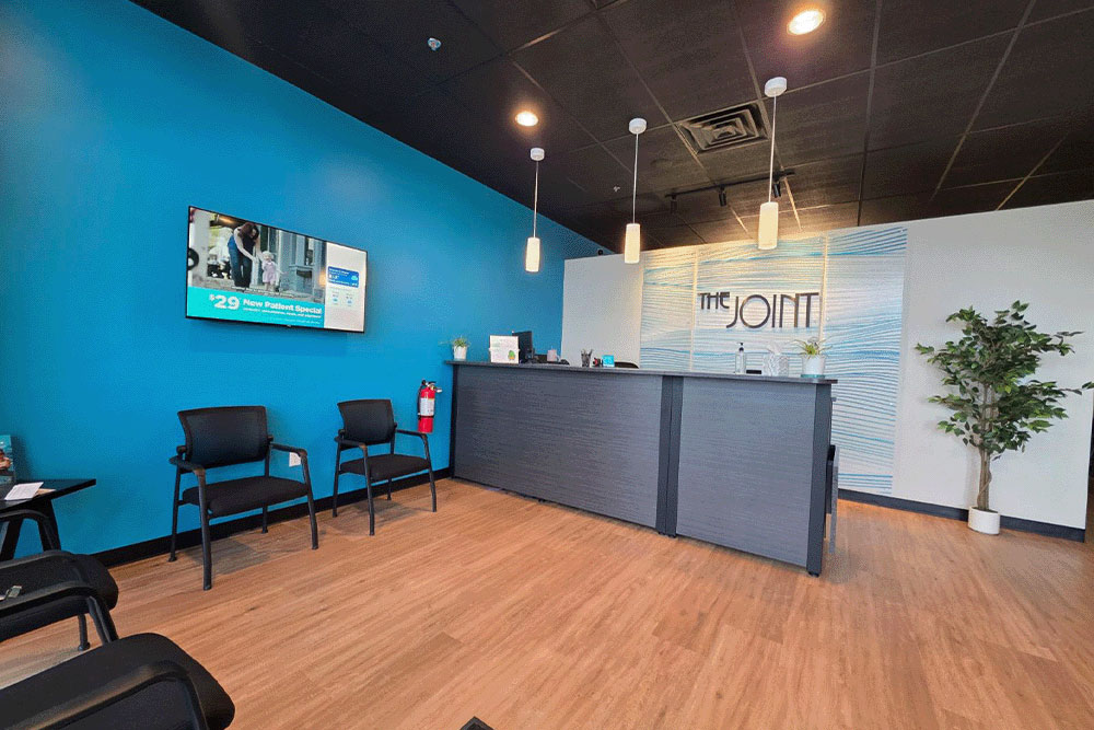 The Joint Chiropractic Cactus 303 Prasada Front Lobby