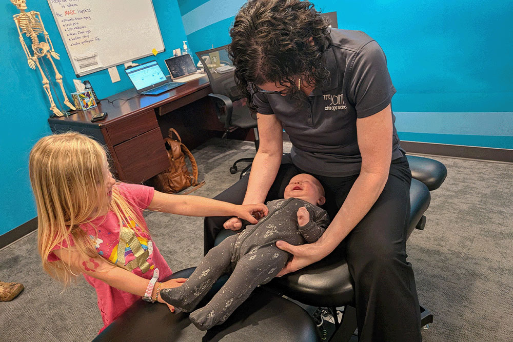 The Joint Chiropractic Hickory Patient Adjustment