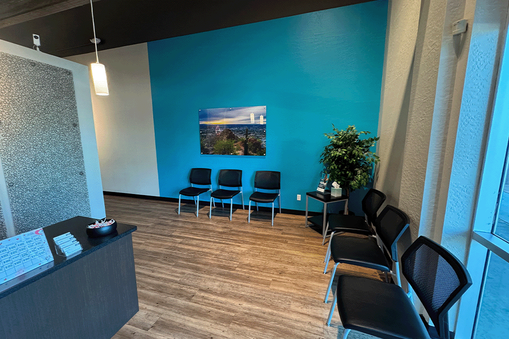 The Joint Chiropractic Desert Ridge Front Lobby