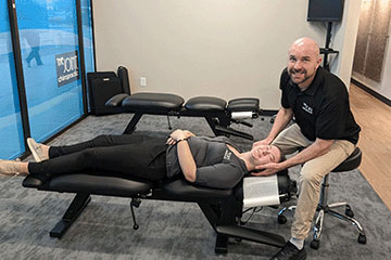 The Joint Chiropractic Spring Creek Patient Adjustment