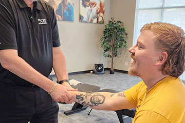 The Joint Chiropractic Boise Patient Adjustment