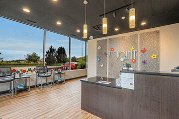 The Joint Chiropractic Bloomingdale Front Lobby