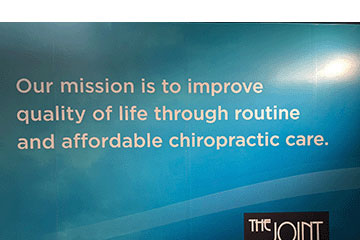 The Joint Chiropractic Coral Springs Mission Statement