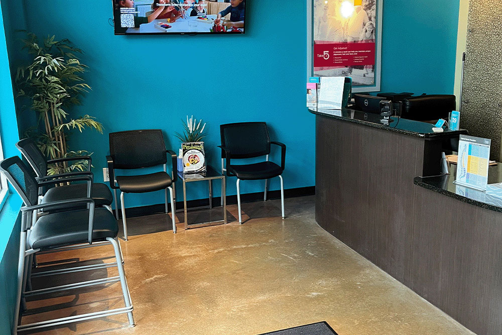 The Joint Chiropractic McCandless Crossing Front Lobby