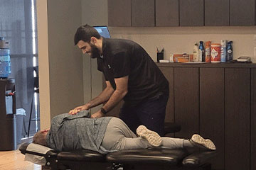 The Joint Chiropractic Hwy 290 & 34th Patient Adjustment