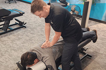 The Joint Chiropractic San Tan Valley Patient Adjustment 