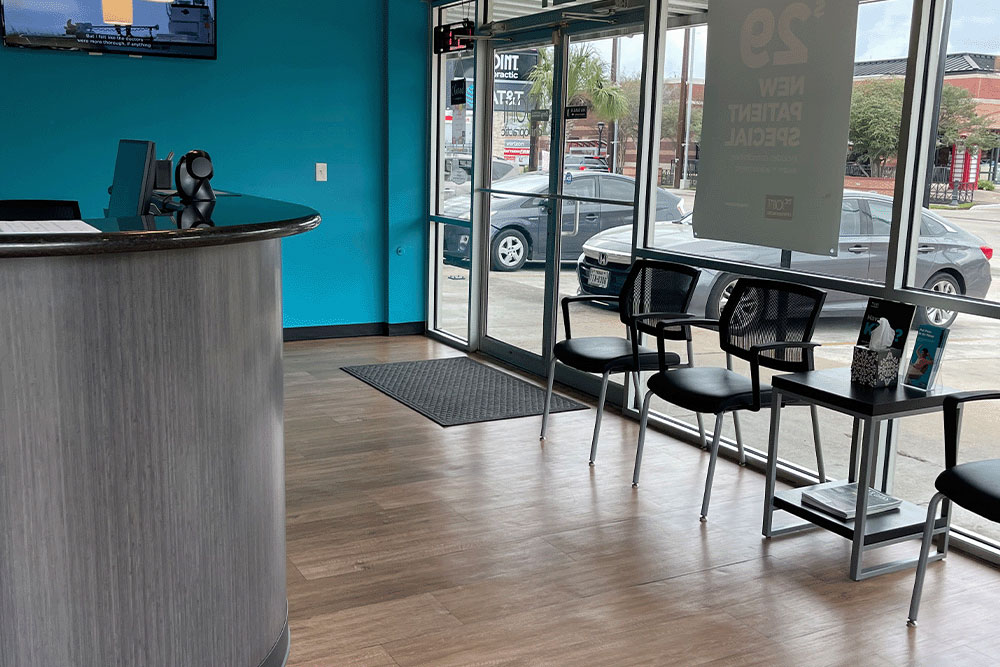 The Joint Chiropractic River Oaks Front Lobby